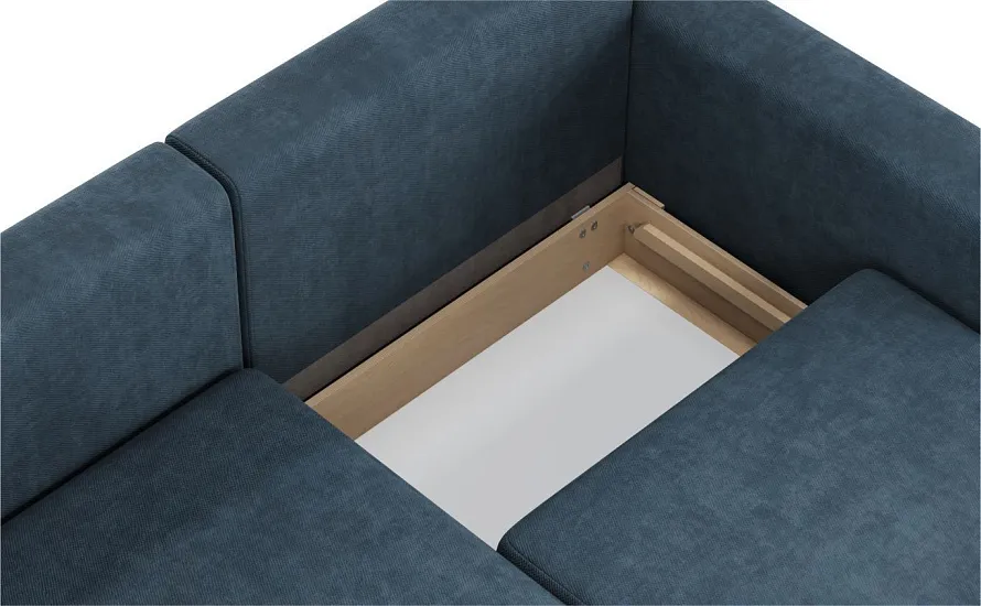 Диван угловой Ларсон 2М Nordic 78 сапфир - 6